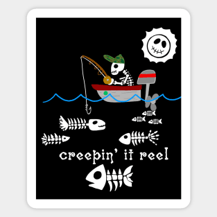 Creepin' it Reel Sticker